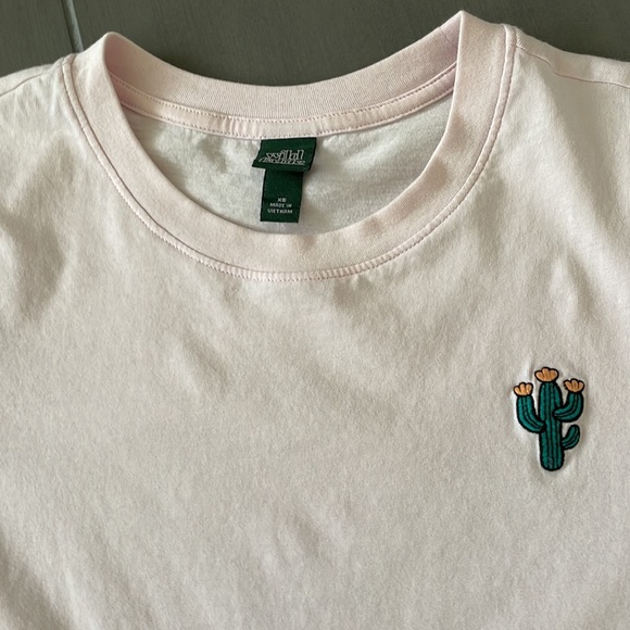 Wild Fable Women’s Short Sleeves Shrunken Boxy T-Shirt - Picture 3 of 9